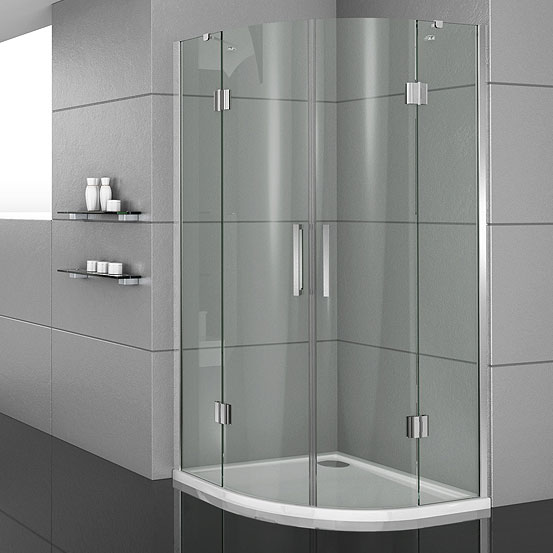 Box doccia semicircolari : box doccia semicircolare sky 90x90