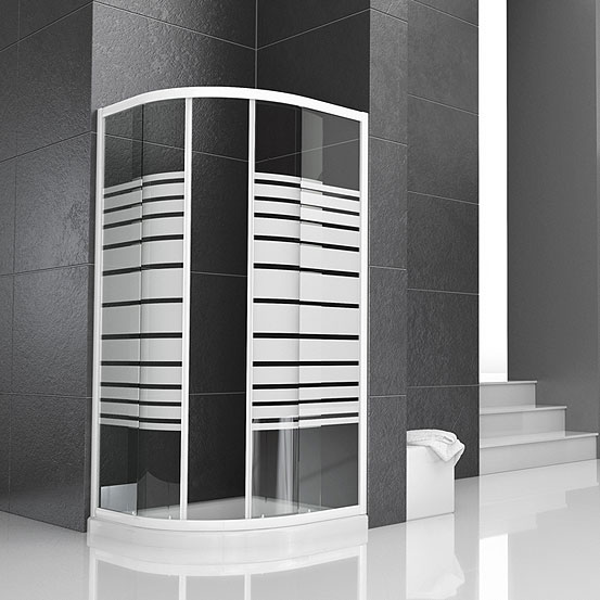 Box doccia semicircolari : box doccia semicircolare linebox 90x90