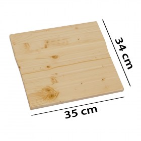 tavola in legno per lavatoio Ticino 46x51