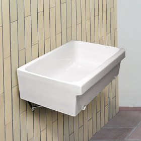 lavabo lungo a canale 90 | 120 ideale per strutture ricettive