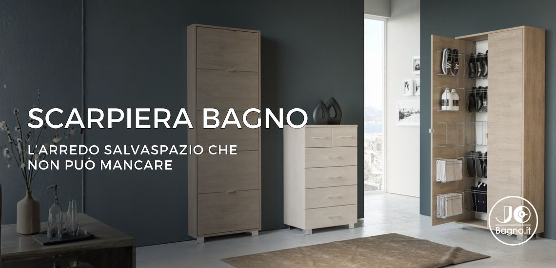 scarpiera in bagno