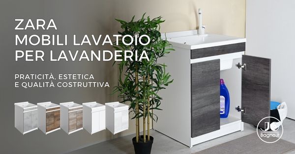mobili lavatoio per lavanderia pratici e moderni ZARA