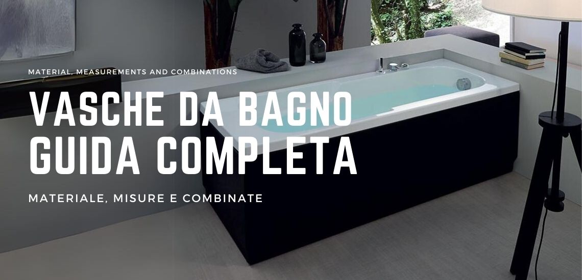 Set Bagno Tradizionale Completo di Vasca da Bagno, Sanitario WC e