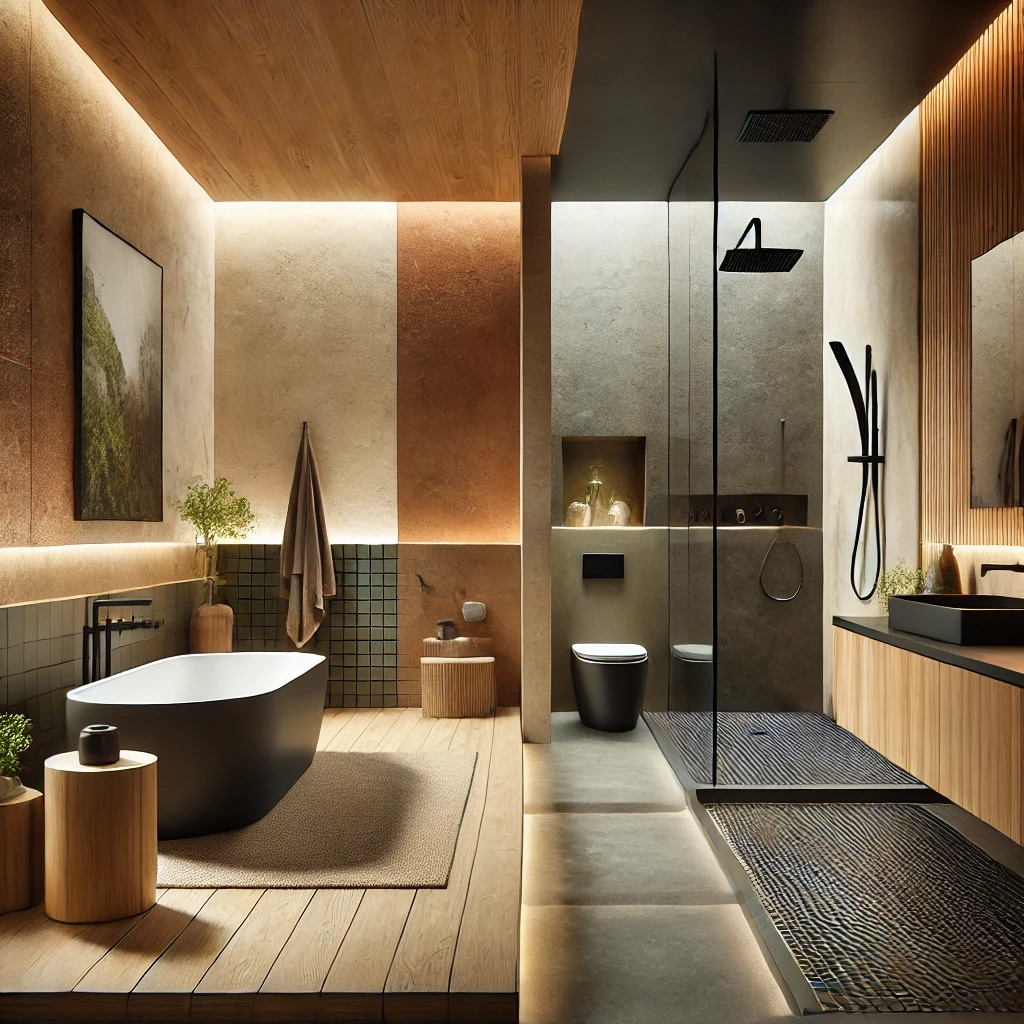 Ambiente Bagno con Vasca Free Standing