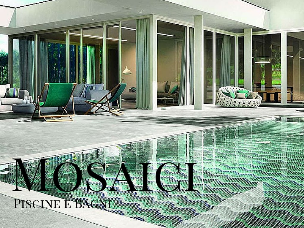 Il mosaico in vetro come rivestimento per piscine