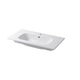 Lavabo da incasso in ceramica profondità 51