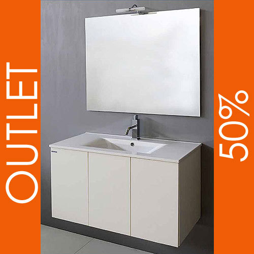 Omaggi e offerte imperdibili sezione outlet Mobile bagno sospeso 100 cm
