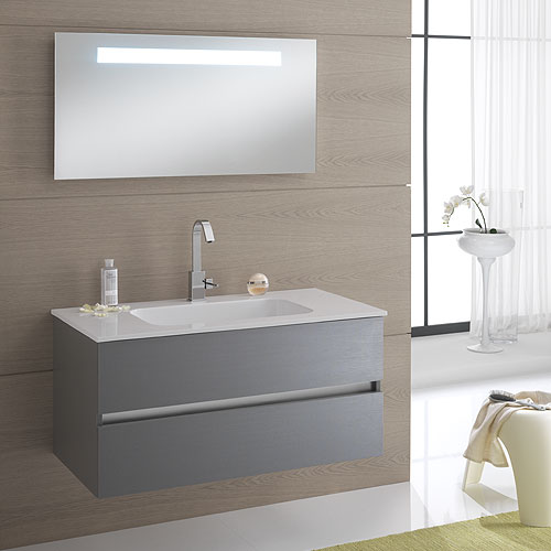 Creating A Classy Bar Cart Arredo Bagno Moderno : Arredo Bagno sospeso Bali 100 Platino finitura ...