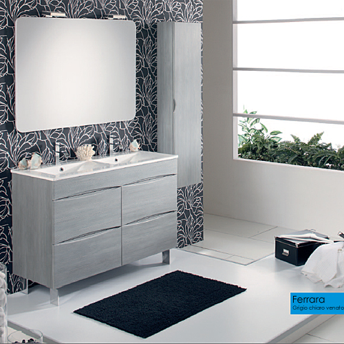 Arredo e mobili bagno moderni on line jo bagno.it Mobile bagno rovere bianco