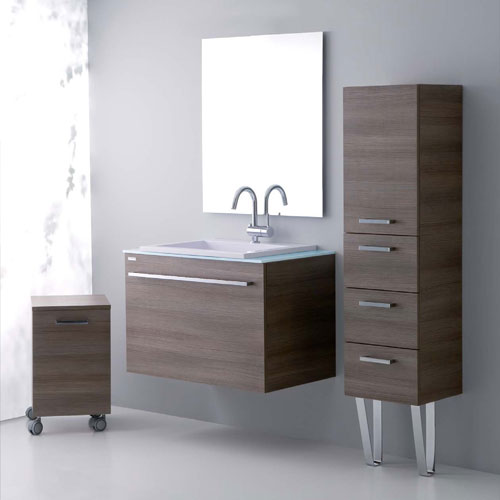 Mobili Bagno Arredo Bagno Sospeso Zeus 80 Caffe