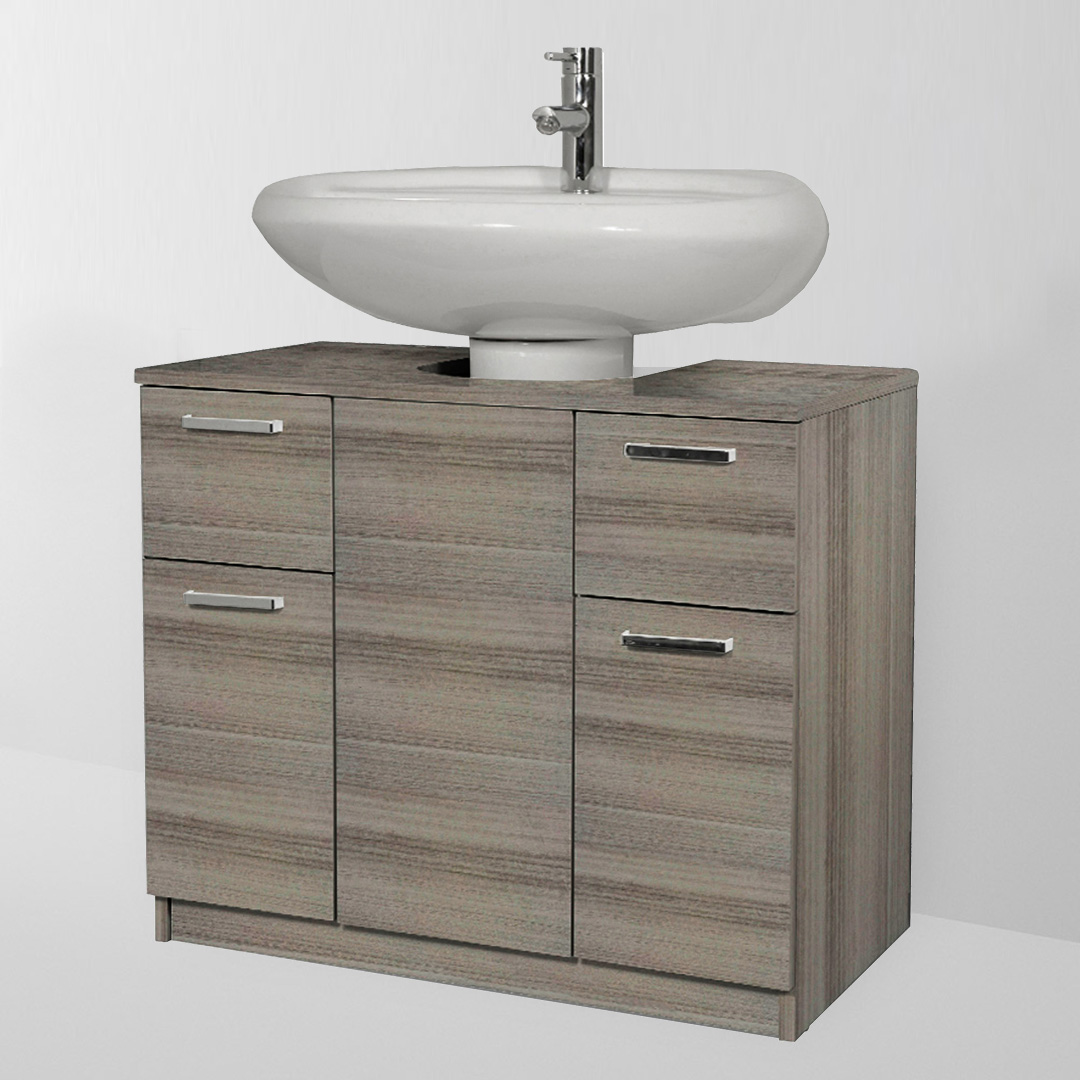 Mobile Copricolonna sotto lavabo bagno universale 70x46 GAIA Offerta