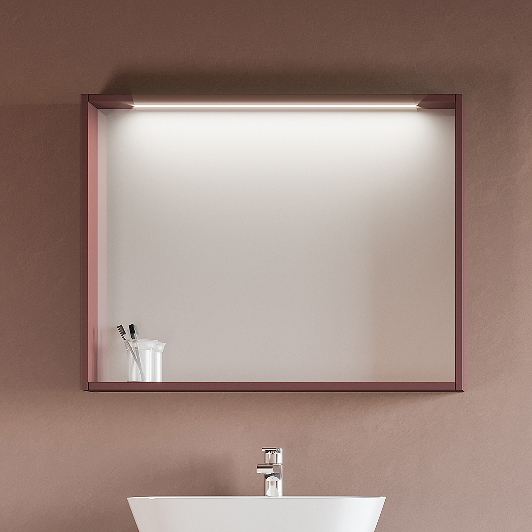 Specchio bagno quadrante 80 strip led Offerta