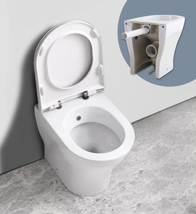 Riparazione possibile storia far cadere wc con funzione bidet integrata