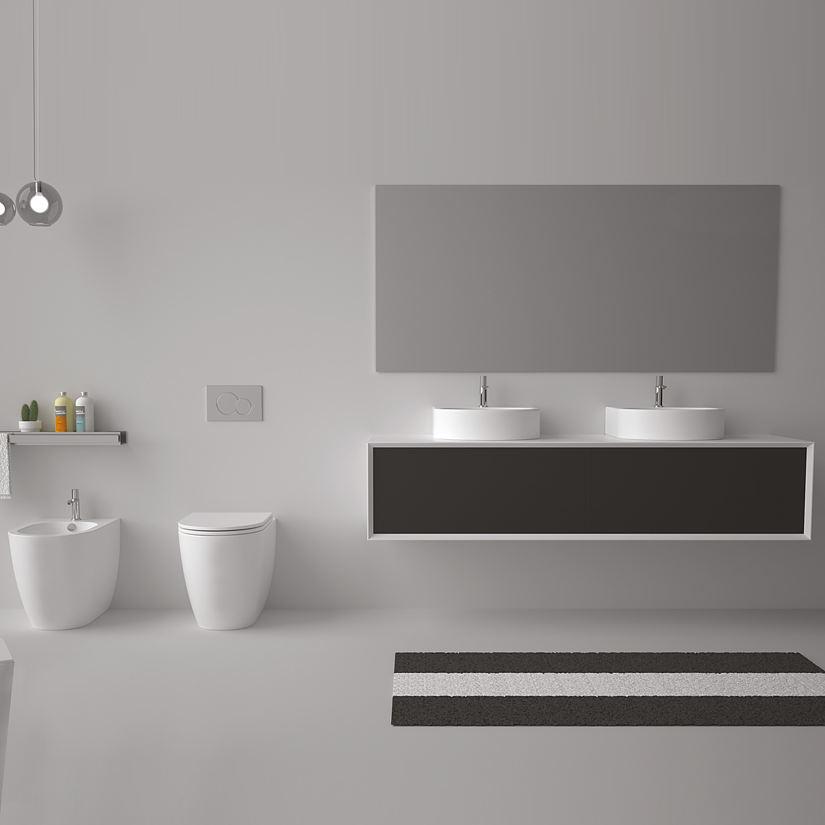 Sanitari Bagno Sospesi Touch Ceramica GSG Prezzi e Offerta