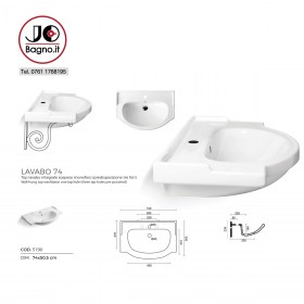 Tecnica Lavabo Equa 3190