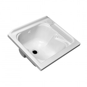 Vasca in Resina PP 60x60 Ideale come ricambio ideale come ricambio Resistente Agli Acidi