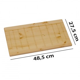 tavola in legno per lavatoio  60x50 Danubio