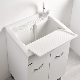 Mobile lavanderia con vasca in acrilico Athena 50x50 / 60x60 / 60x50