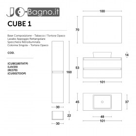 Tecnica Composizione Cube1 100 m 