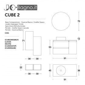 Tecnica Cube2 90 cm 