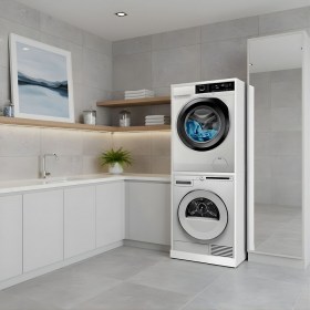 Colonna lavatrice-asciugatrice 70x70 a giorno