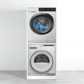Colonna lavatrice-asciugatrice 70x70 a giorno