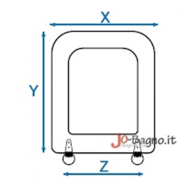 Copriwater Cantica Ceramica Ideal Standard