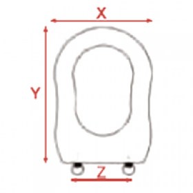 Copriwater Efi ceramica Flaminia