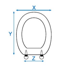 Copriwater Lei mb (nuovo) Ceramica Globo