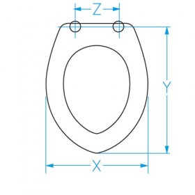 Copriwater Ondine Ceramica Ideal Standard