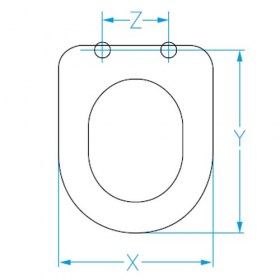 copriwater serie 92 ceramica olympia