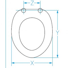 Copriwater Zanvas Ceramica Ideal Standard