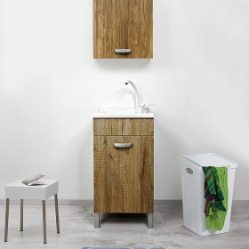 Mobile Domina Color Vintage Wood Chiaro 45x50