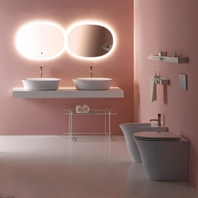 Bagno completo moderno quadrato FLUT