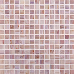 G220 LILLA Mosaico in Pasta di Vetro a Tessere Gold / Bronze