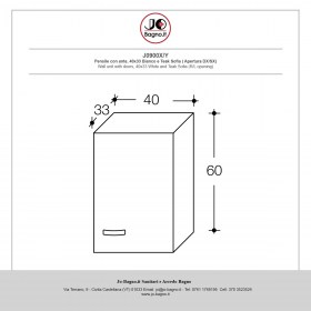 Pensile cucina 40xh60 - tecnica