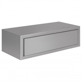 Pensile sospeso orizzontale con cassetto (J60018) GRIGIO