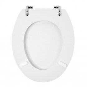 Copriwater in MDF Bianco seduta