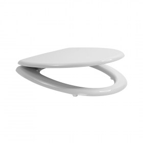 Copriwater in MDF Bianco Seduta e Copriwater Cerniere Incluse