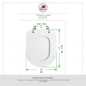 Copriwater Poliestere Colato Bianco -  Tecnica