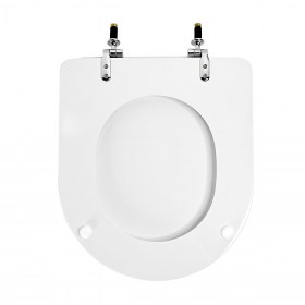 Copriwater MDF anima in legno Bianco seduta
