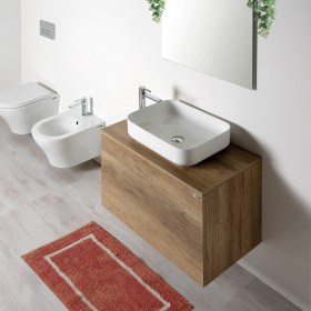 Mobile lavabo per bagno profondità 45 cm N69