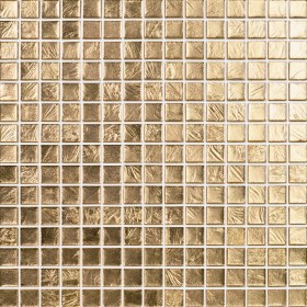 L5-Oro-Giallo-Similor Mosaico in Pasta di Vetro a Gioielli Incastonati