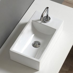 lavabo appoggio Lam 46 in ceramica