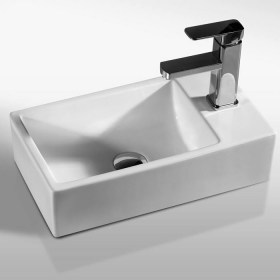 lavabo appoggio Lam 46 in ceramica