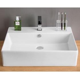 Lavabo appoggio Quadro 65x48