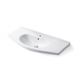 Top lavabo integrale semincasso Arco amerina ceramica