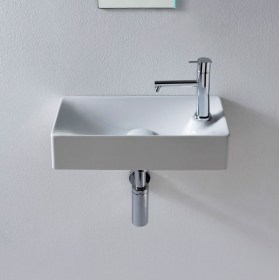 Lavabo sospeso Soft 45 Ceramica Scarabeo