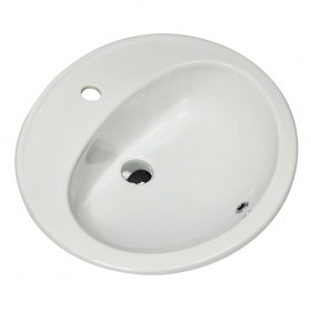 Lavabo incasso in ceramica 57x48