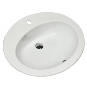 Lavabo da incasso in ceramica 62x52